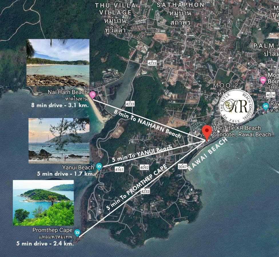 The Title Kr Beach Condotel Rawai Beach Esterno foto